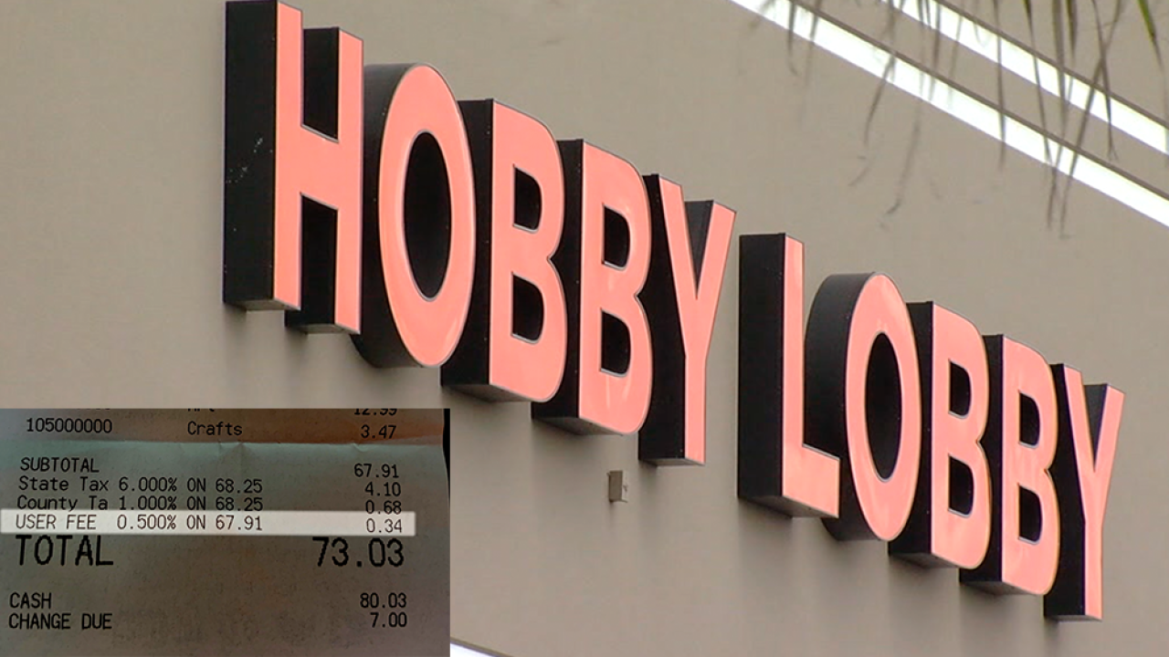 Lutz Hobby Lobby Drops Mysterious Fee Customers Were Unknowingly Paying