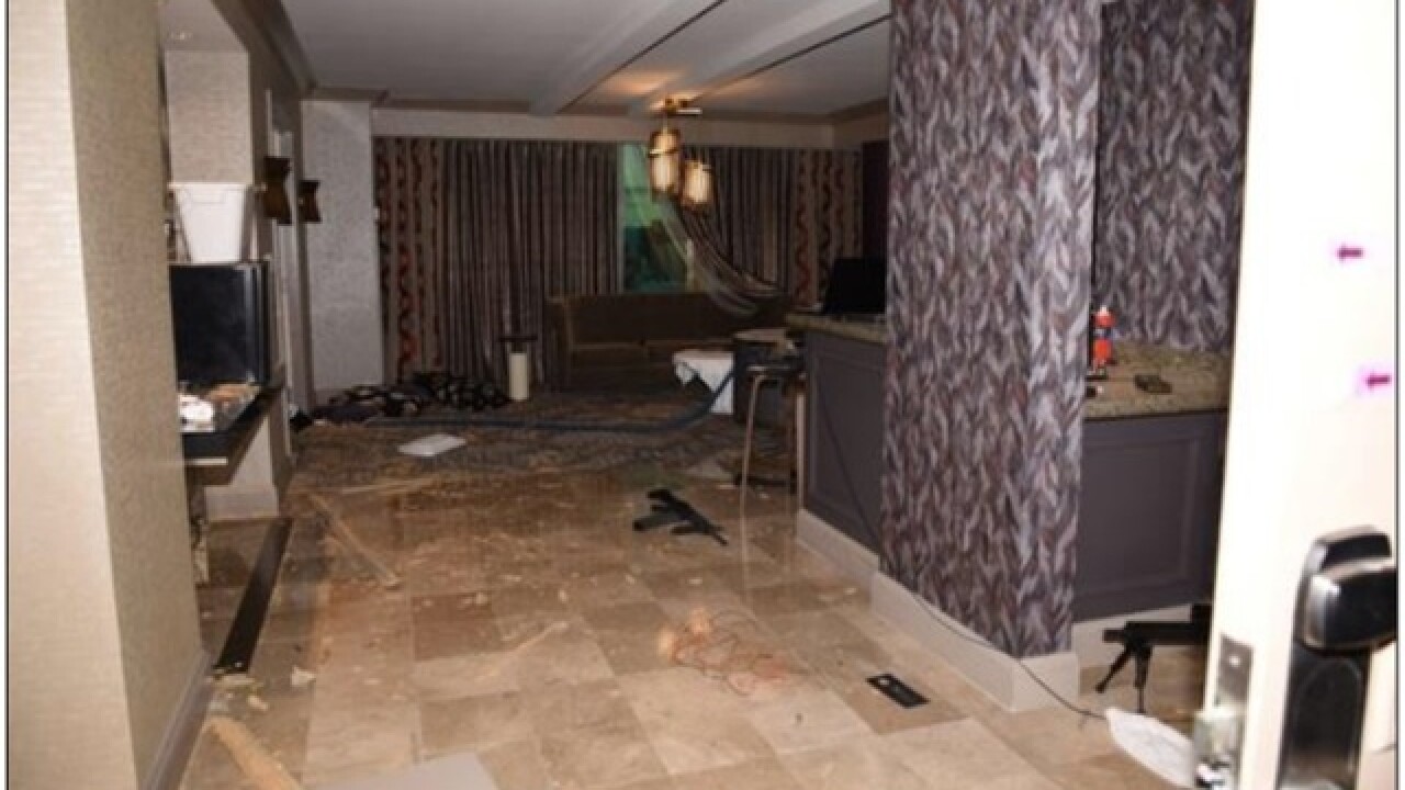 New Photos Show Hotel Suite Of Las Vegas Shooter Stephen Paddock