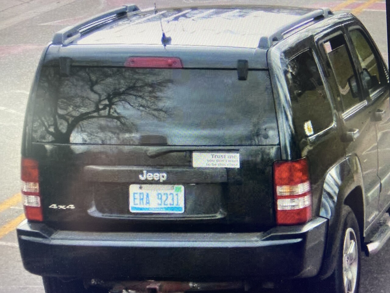 MSP black Jeep Liberty