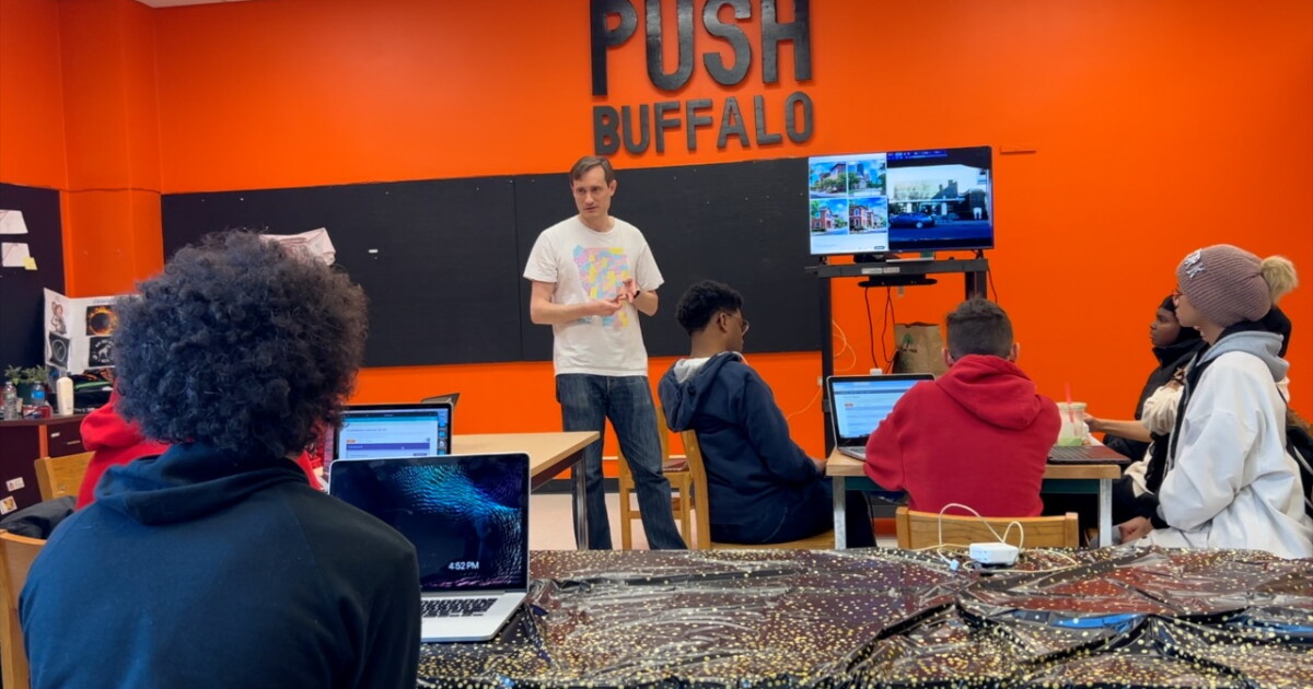 'Start learning about coding:' PUSH Buffalo teaching teens how to code - Vimarsana News