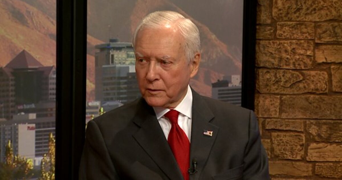 Sen Hatch Talks President Pro Tempore Shifting Balance Of Power In Washington