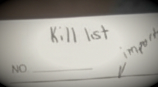 Wellsville Kill List
