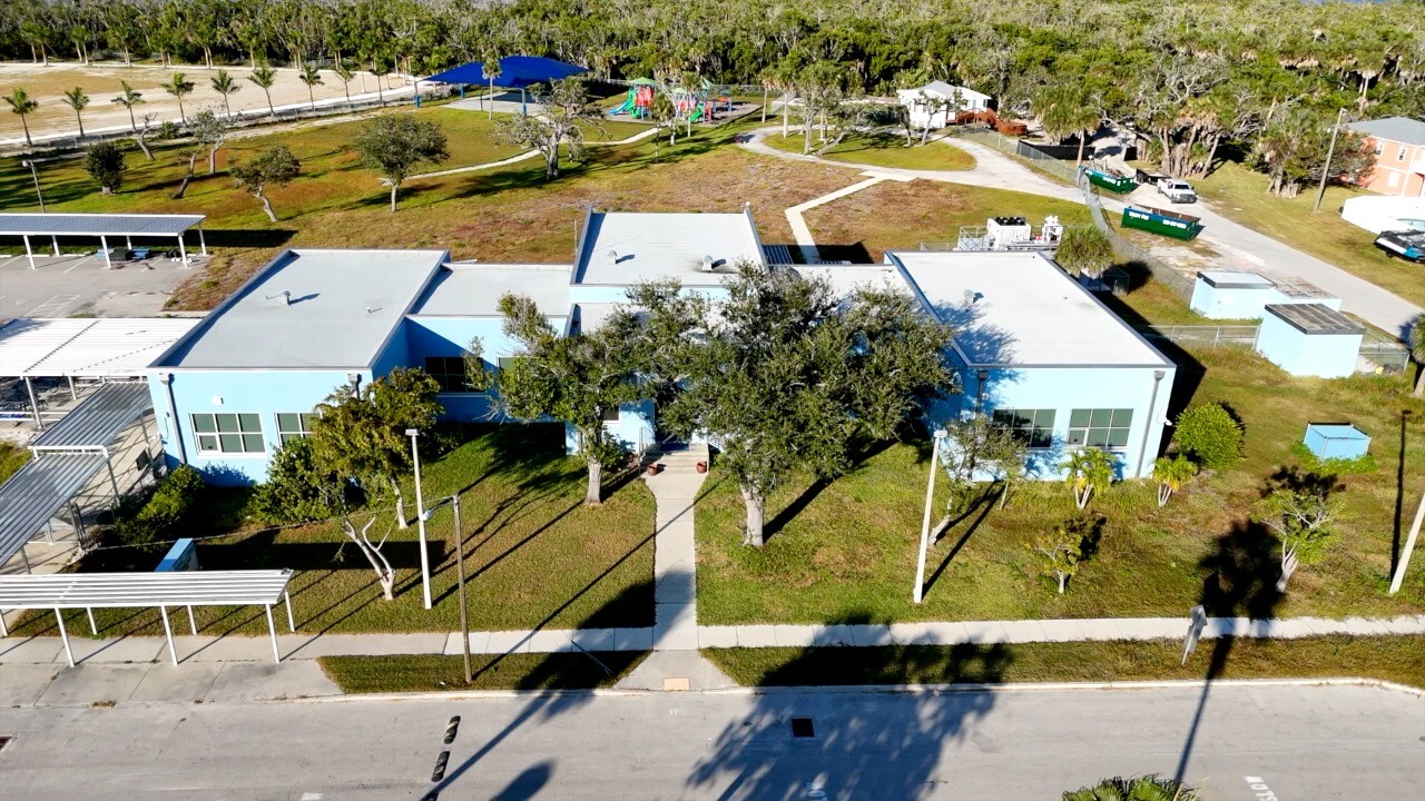 Aerial view of FMB Elementary