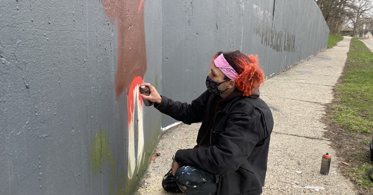 Artists find healing at Grand Rapids graffiti wall