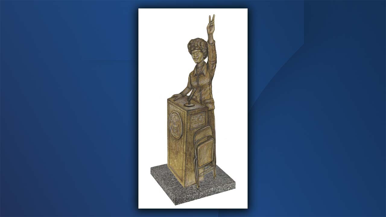 Local artist to design statue honoring the late Shirley Chisholm at Forest Lawn Cemetery