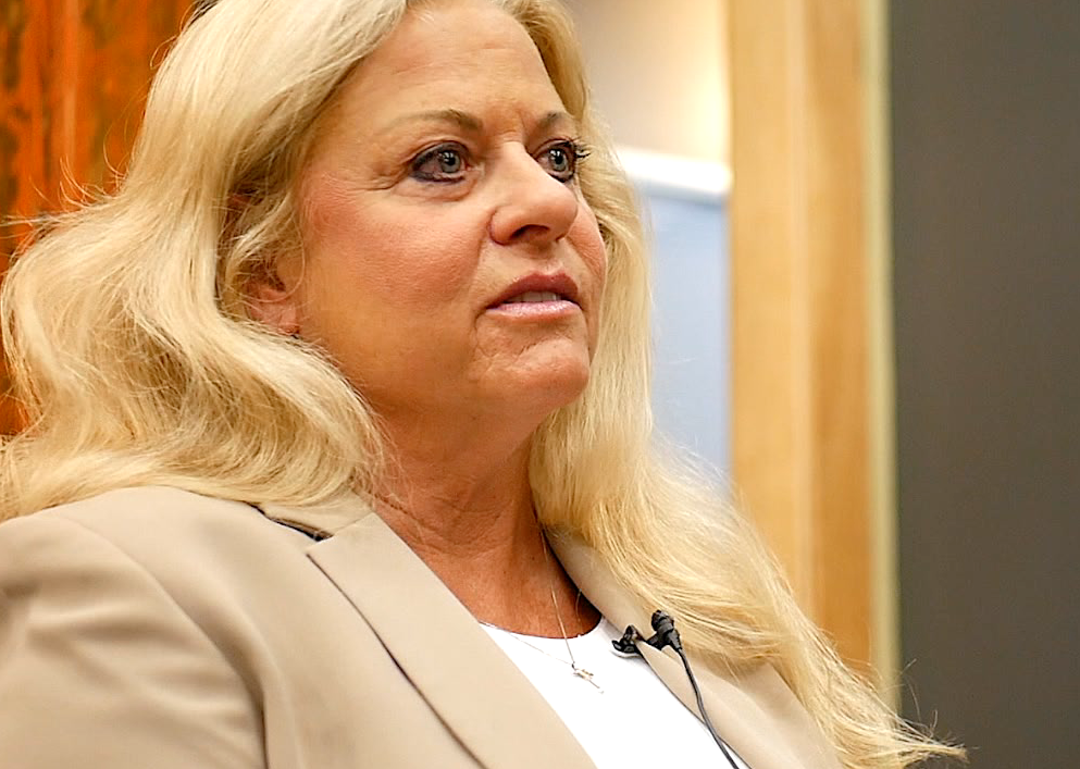 Shelley Hughes volunteers with a local nonprofit that supports suicide loss survivors after death of her son