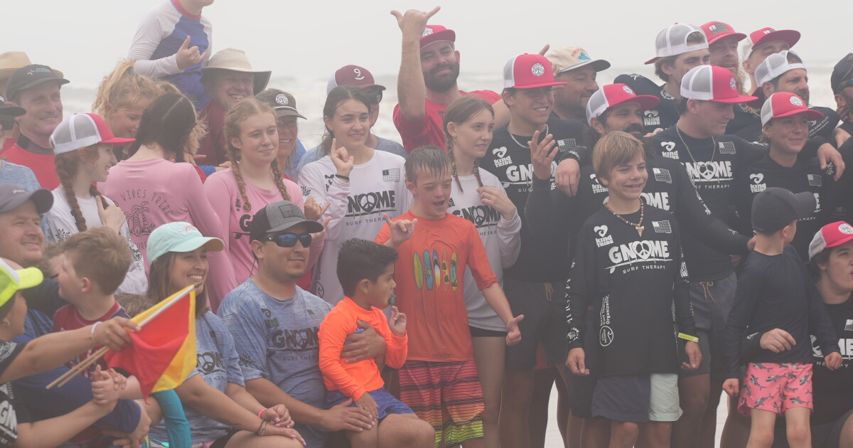 Gnome Surf Therapy travels over 2,000 miles to make an impact on Port Aransas - Vimarsana News