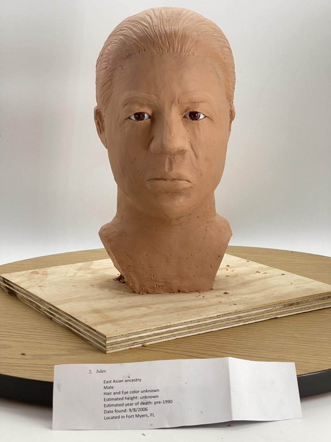 East-Asian man frozen case