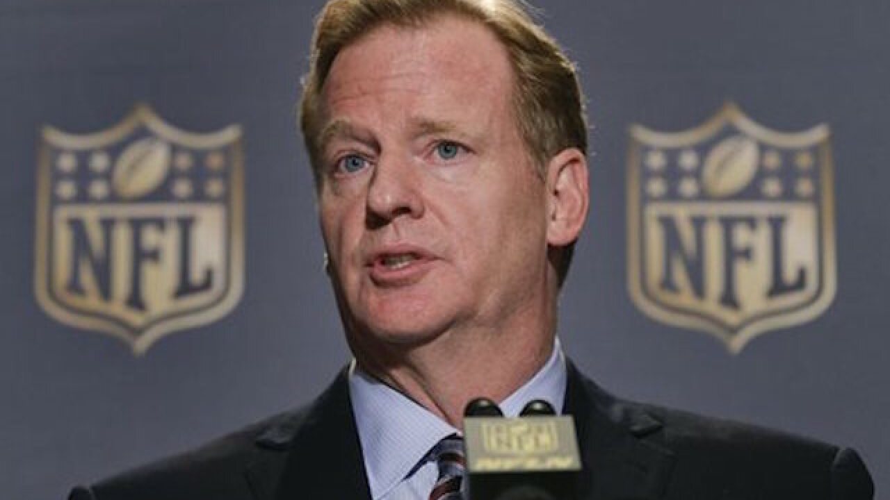 NFL's Goodell earned $34M in 2014