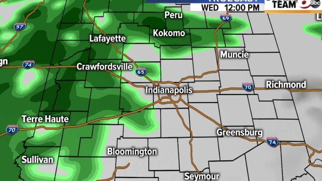 TIMELINE: See when rain will hit your area