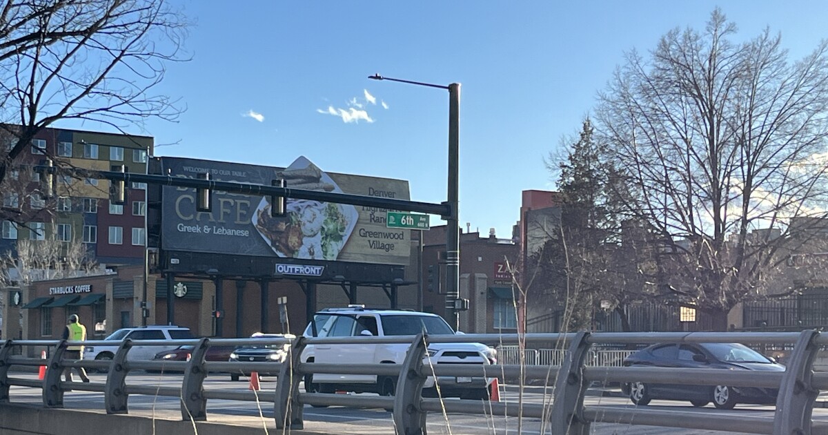 Emergency bridge repair underway on Lincoln Street between 6th and 7th Aves. in Denver