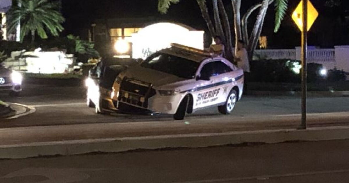 PBSO cruiser involved in crash near Delray Beach