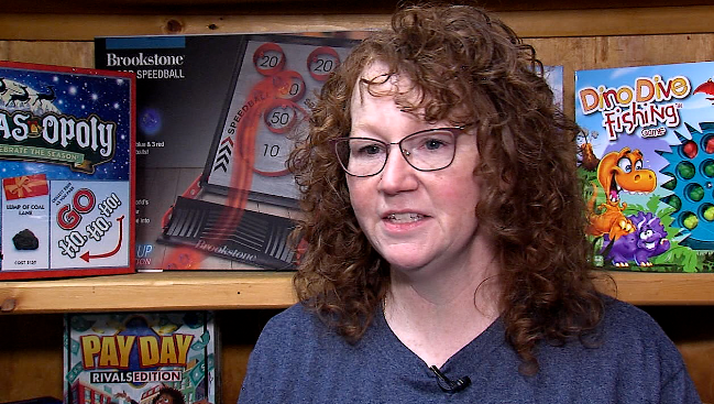 Susan Haynes gets to work