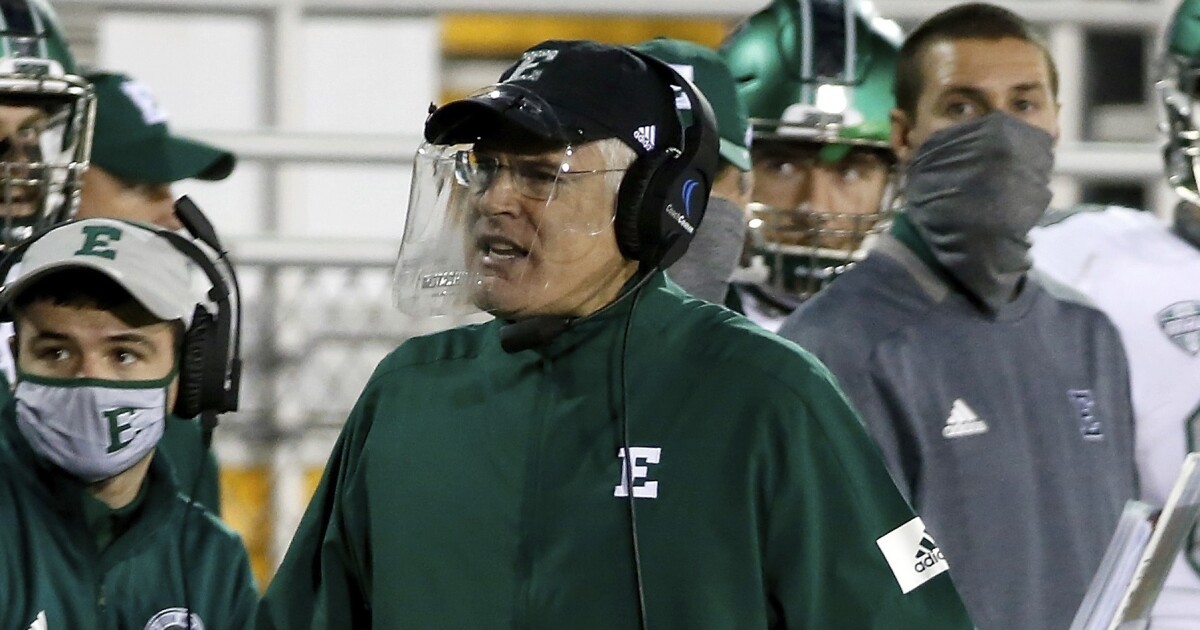 Samson Evans' 3 TDs lifts Eastern Michigan past St. Francis (PA)