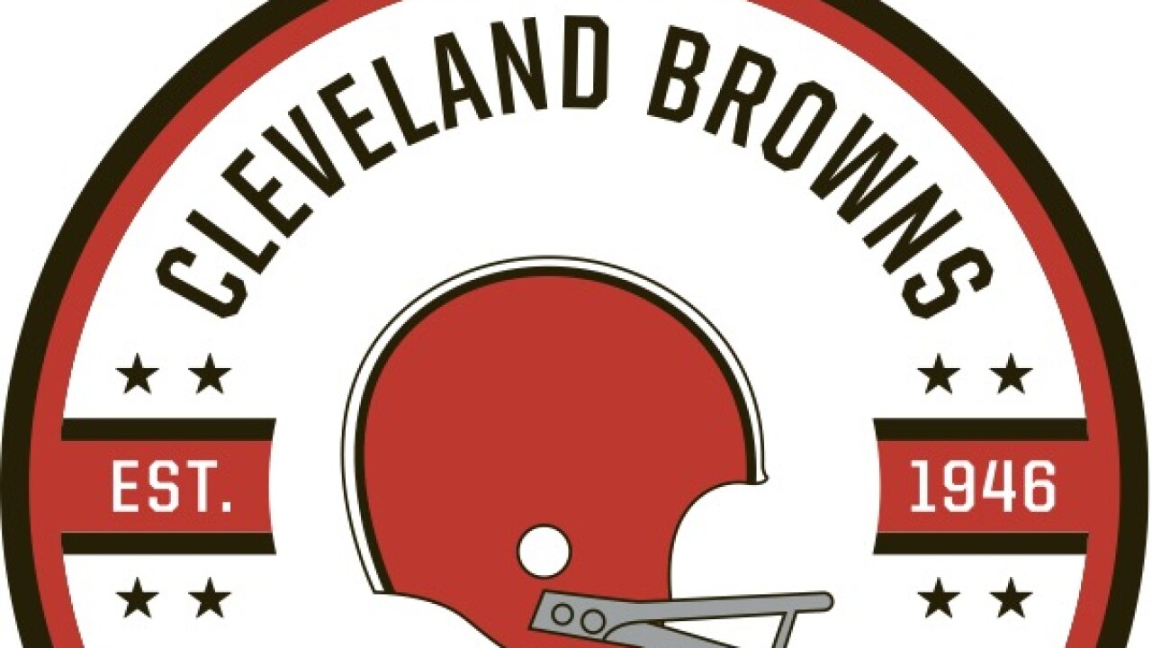 Browns 75th anniversary logo