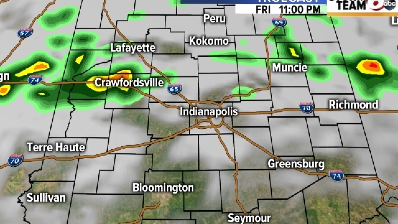 TIMELINE: When to expect rain
