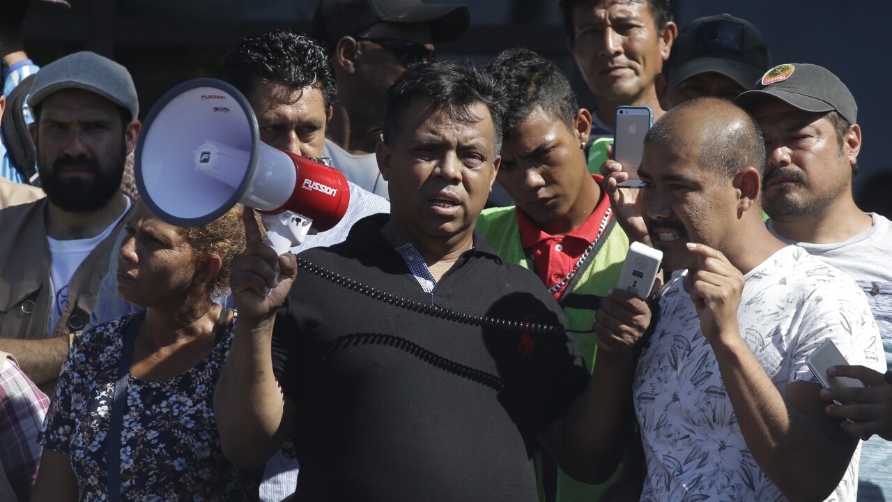 Irinieo Mujica Migrant Caravan The Escorts Irinieo Mujica Migrant Caravan The Escorts