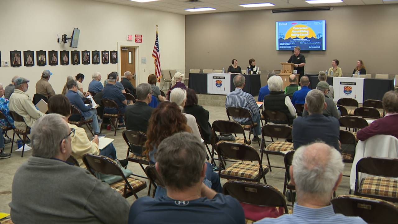 SUN CITY MEETING ON SRP INCREASE