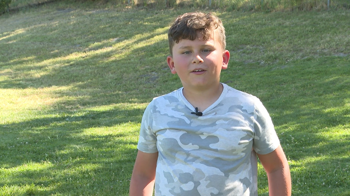 Gunner Perales, Georgia Brown Elementary flag football.png