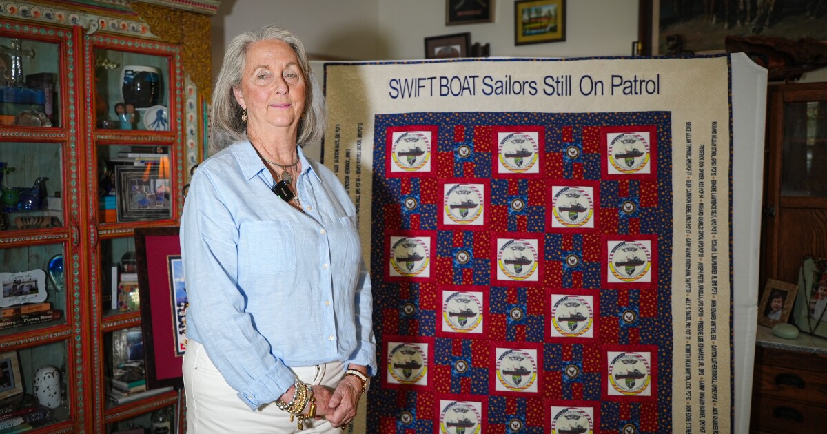 Rockport woman's handmade tribute honors 58 fallen Vietnam sailors