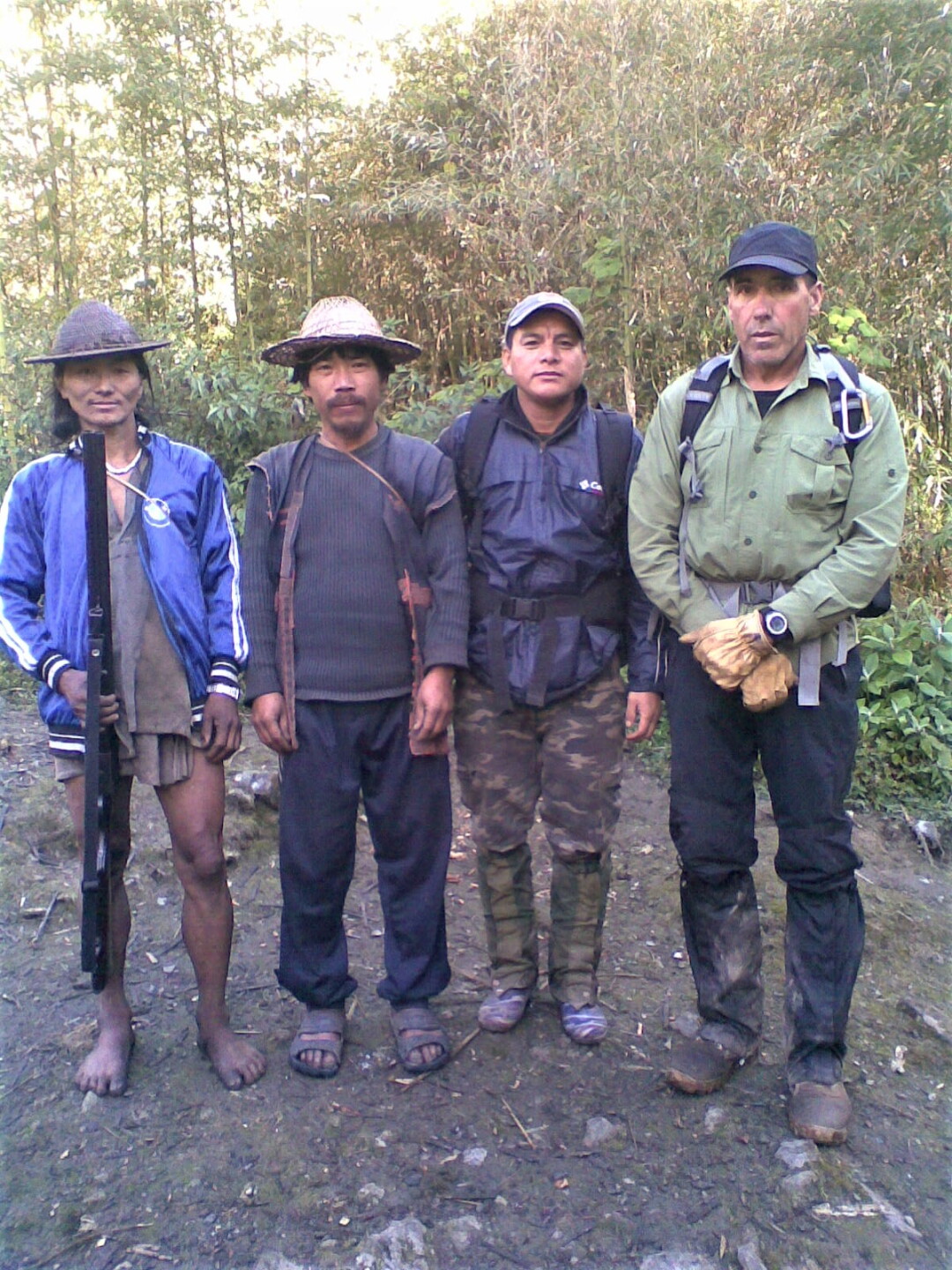49 Mishmi villagers, Tapir and Clayton.jpg