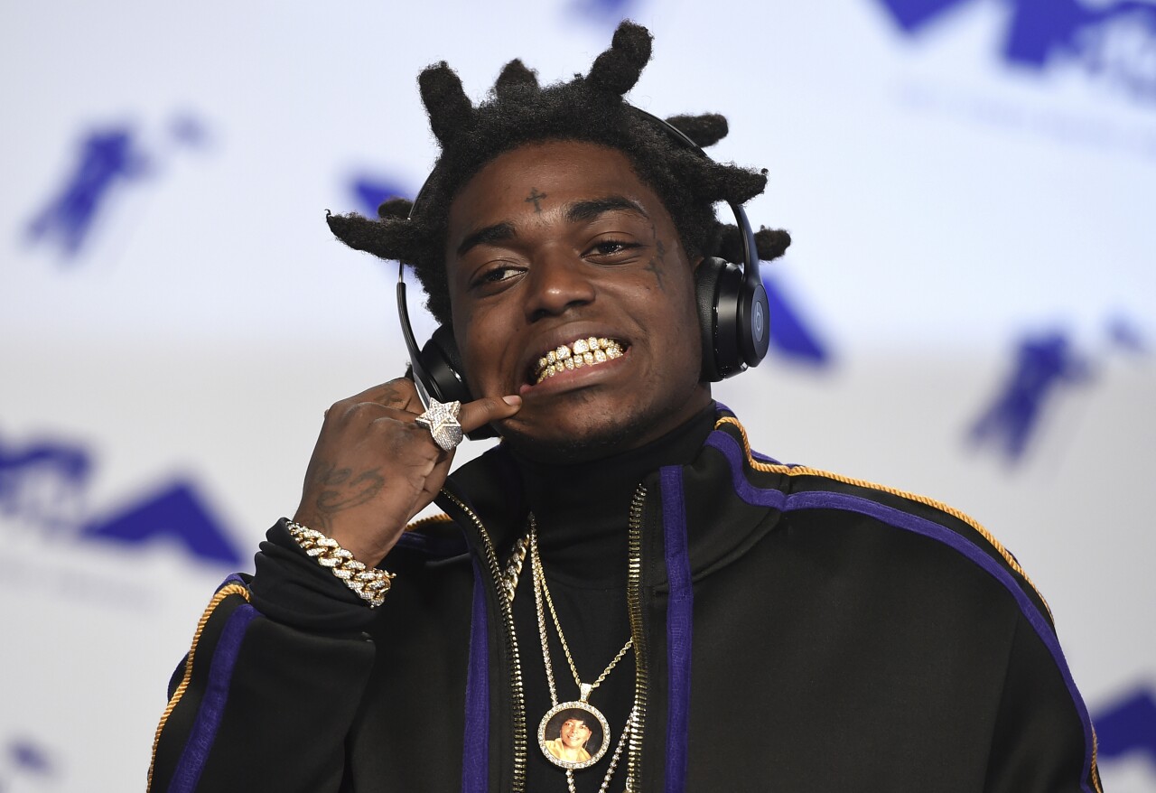 Kodak Black at MTV Video Music Awards in 2017