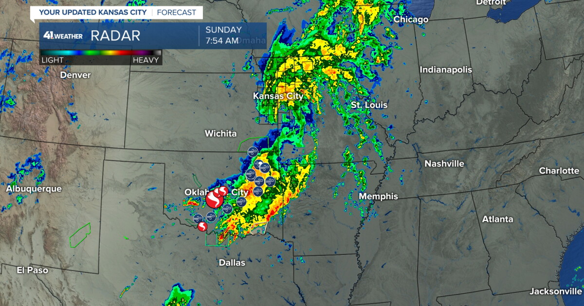 KSHB 41 Weather Blog | More rounds of rain and thunderstorms in Kansas City