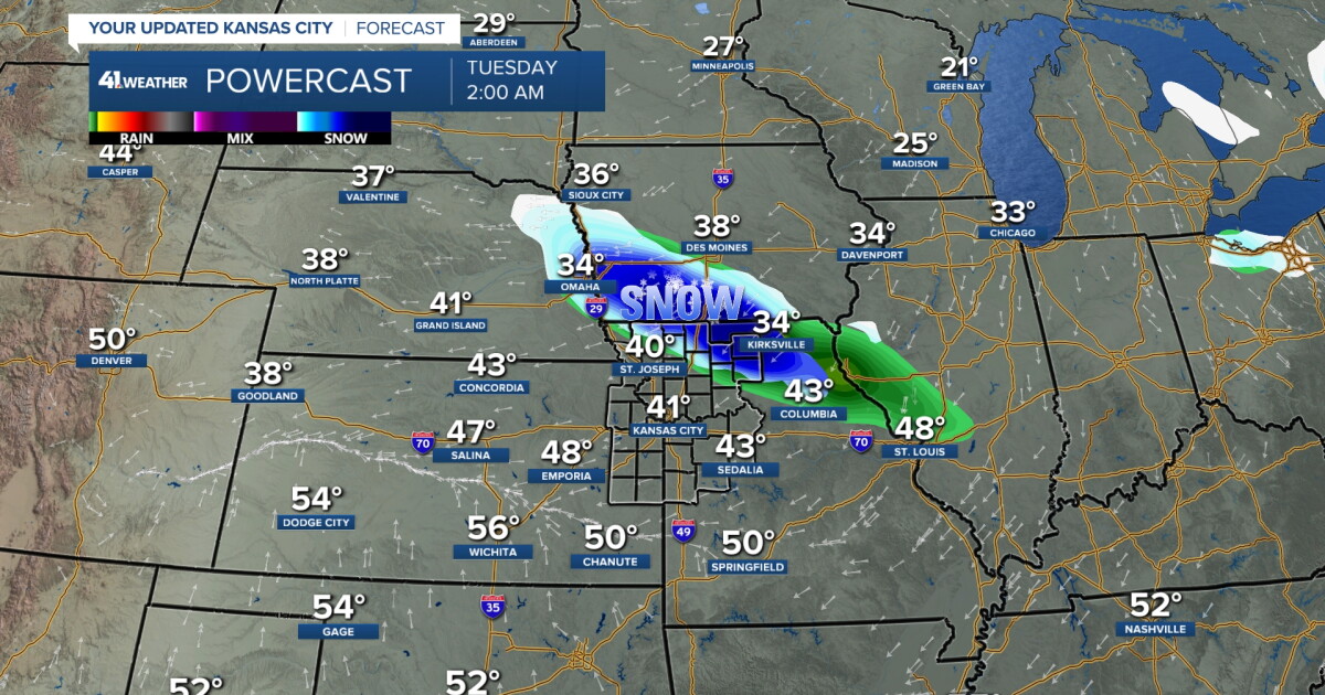 KSHB 41 Weather Blog | Series of weather changes next 7 days