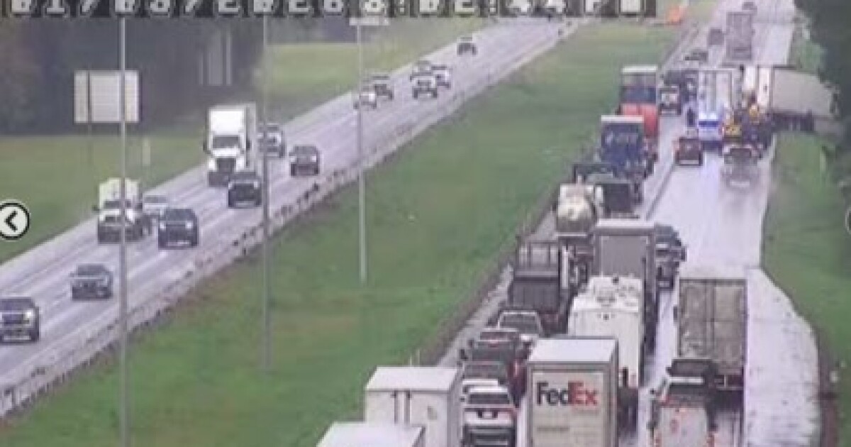 Traffic backed up due to crash on I-10 EB mm 93