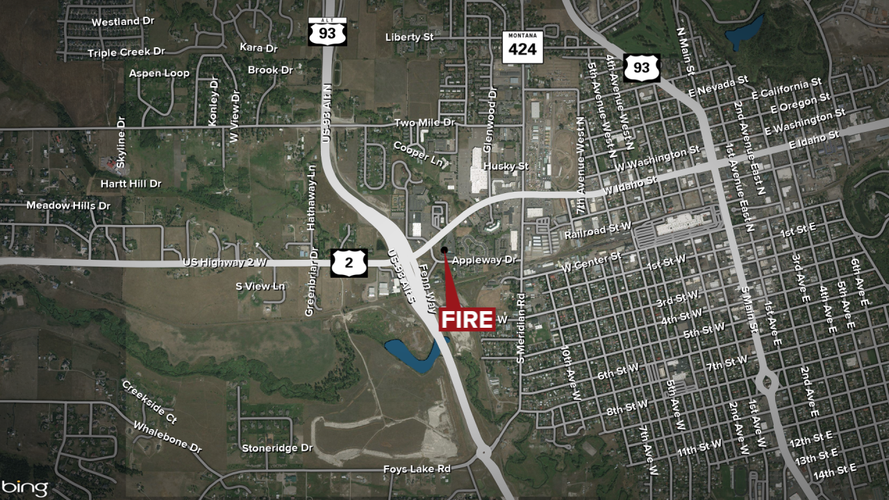 Kalispell Quality Inn Fire