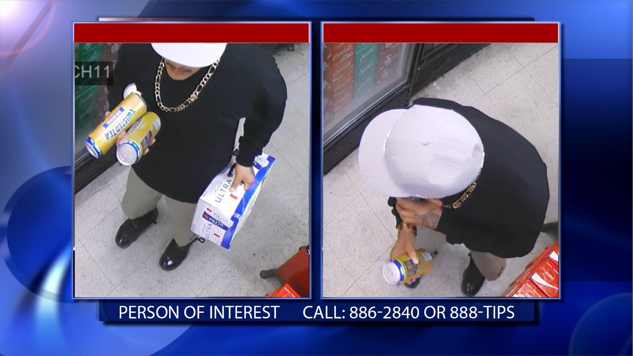 Person of interest with weekend homicide