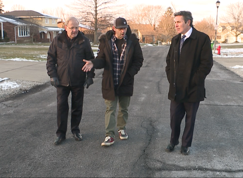 Wickliffe homeowners report road maintenance effort has left their neighborhood a gravel filled mess