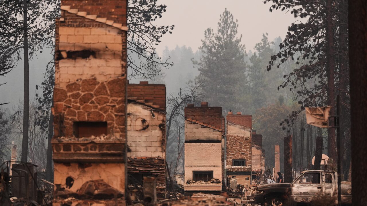 APTOPIX Western Wildfires