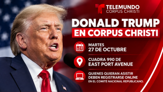 Presidente Trump visita Corpus Christi