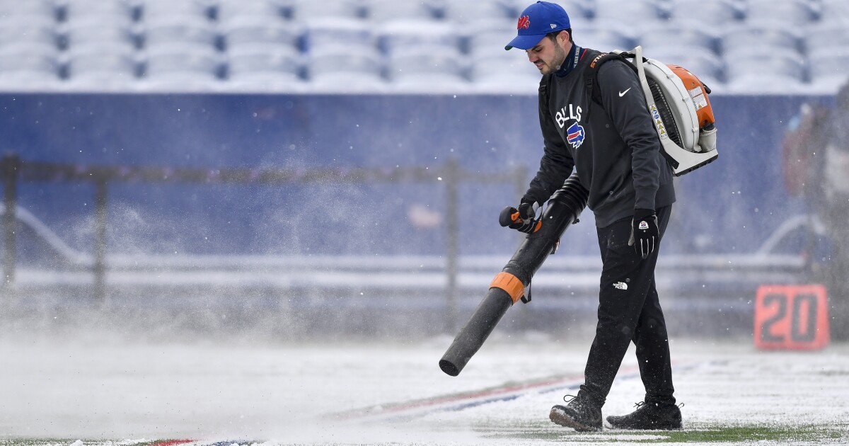 GALLERY: Buffalo's Bills Highmark Stadium covered in snow