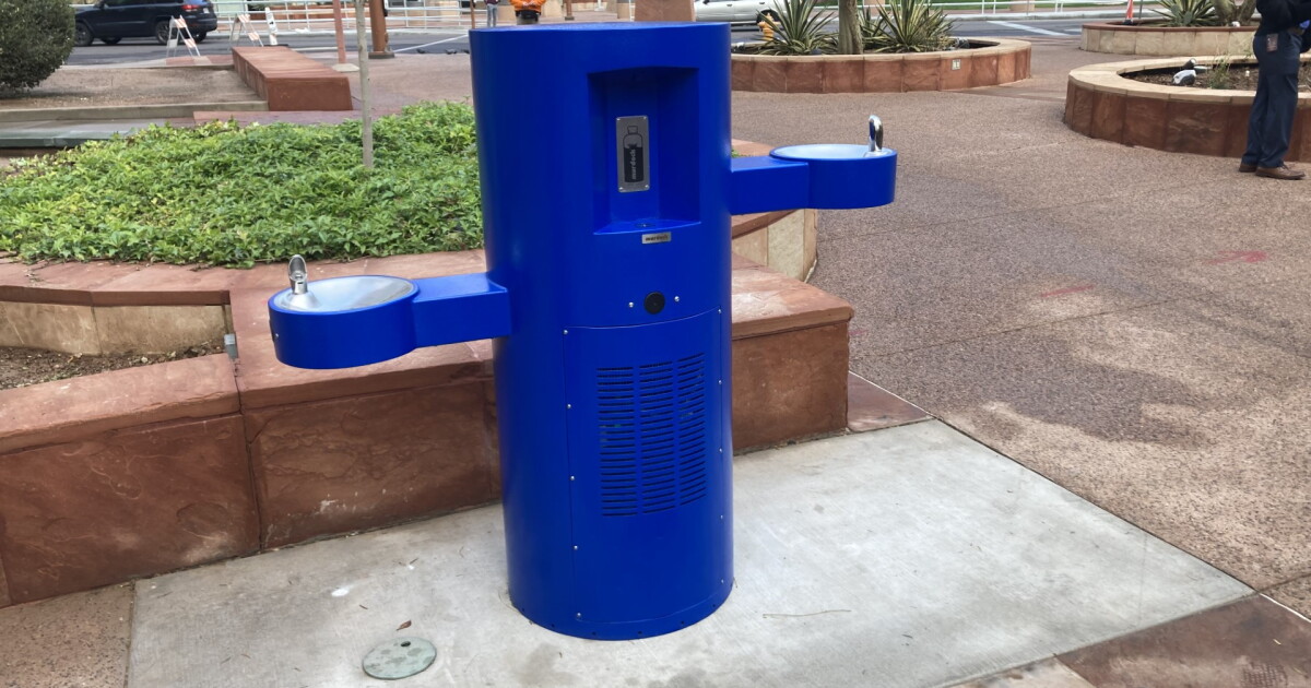 City of Phoenix installing new chilled drinking water stations downtown - Vimarsana News