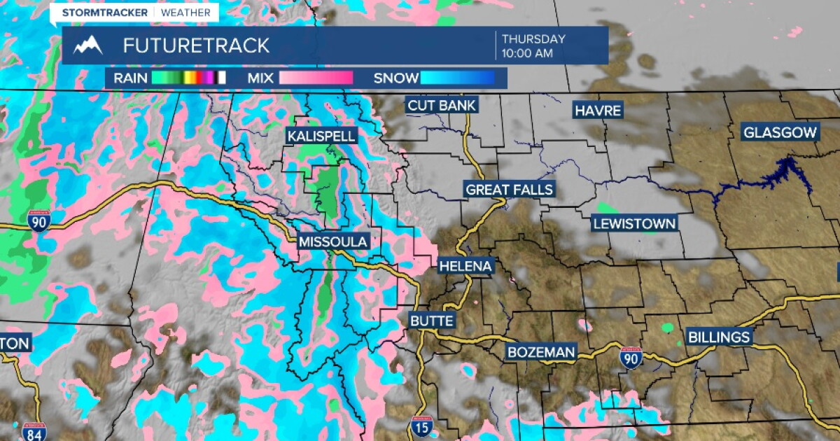 Weather Forecast: Rain and snow today