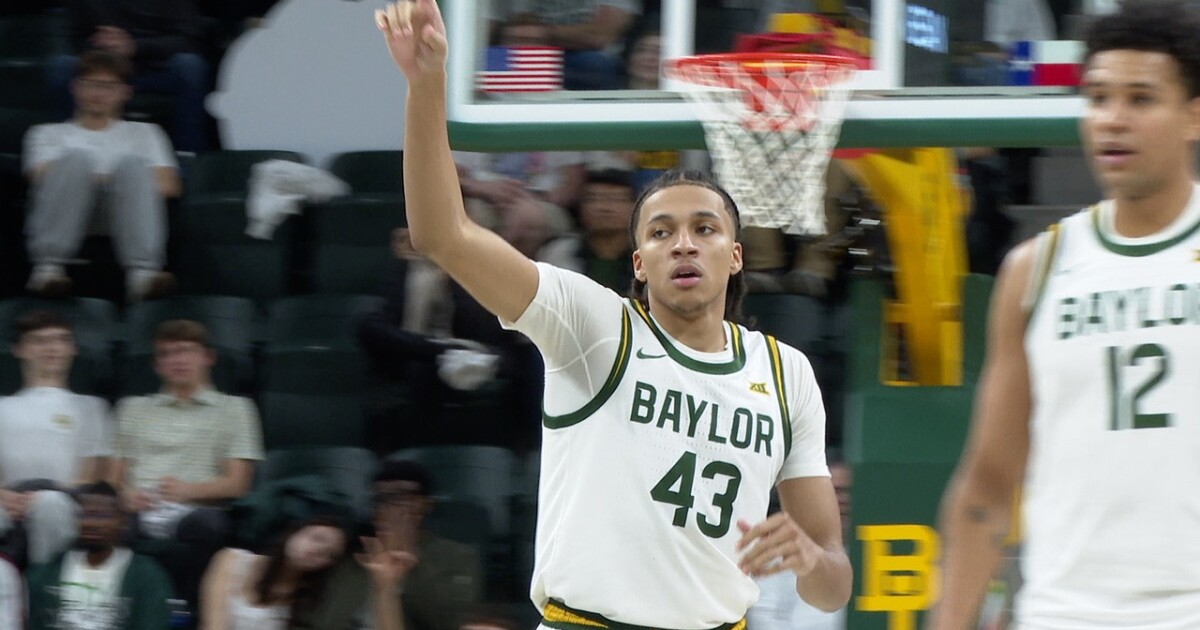 Baylor men's basketball looks to keep momentum going against Kansas