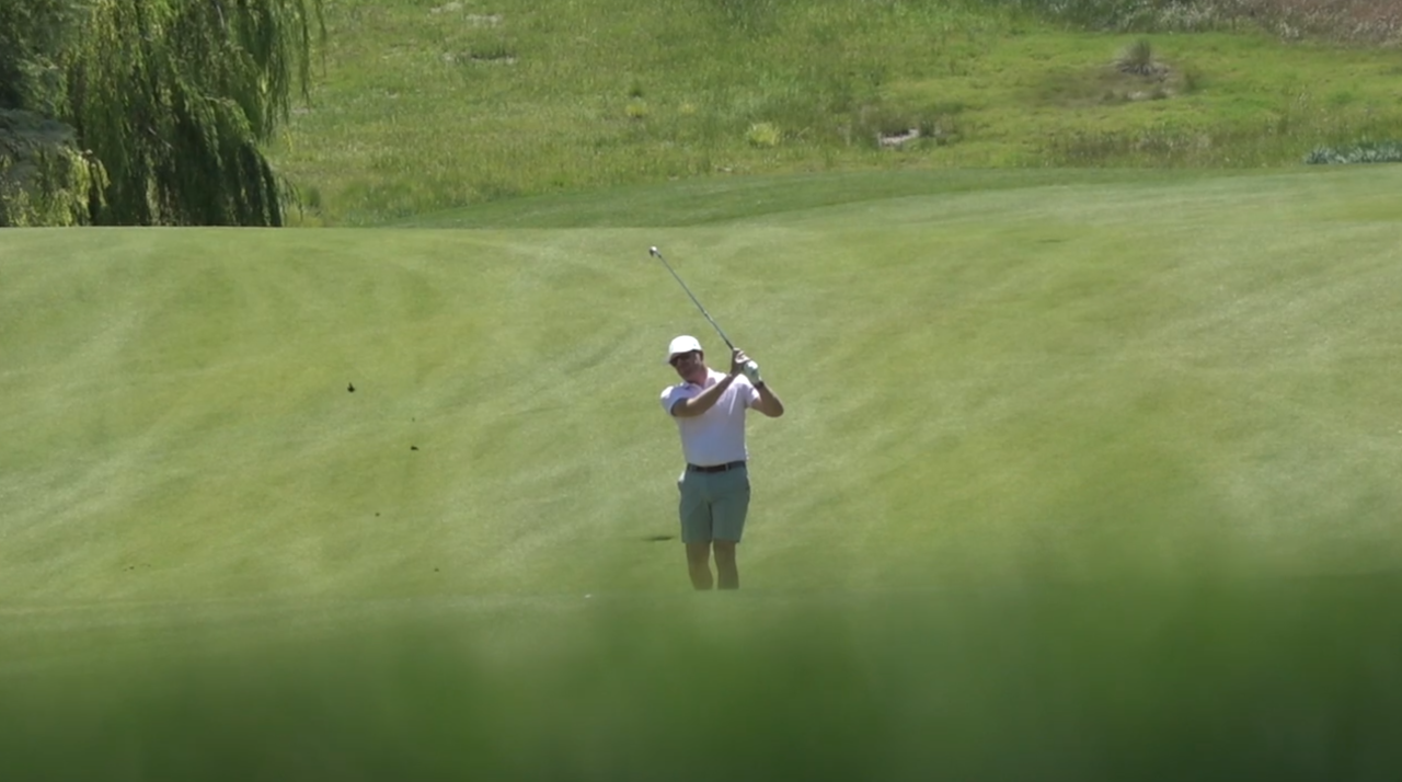 Golfers at the Coaches versus Cancer event
