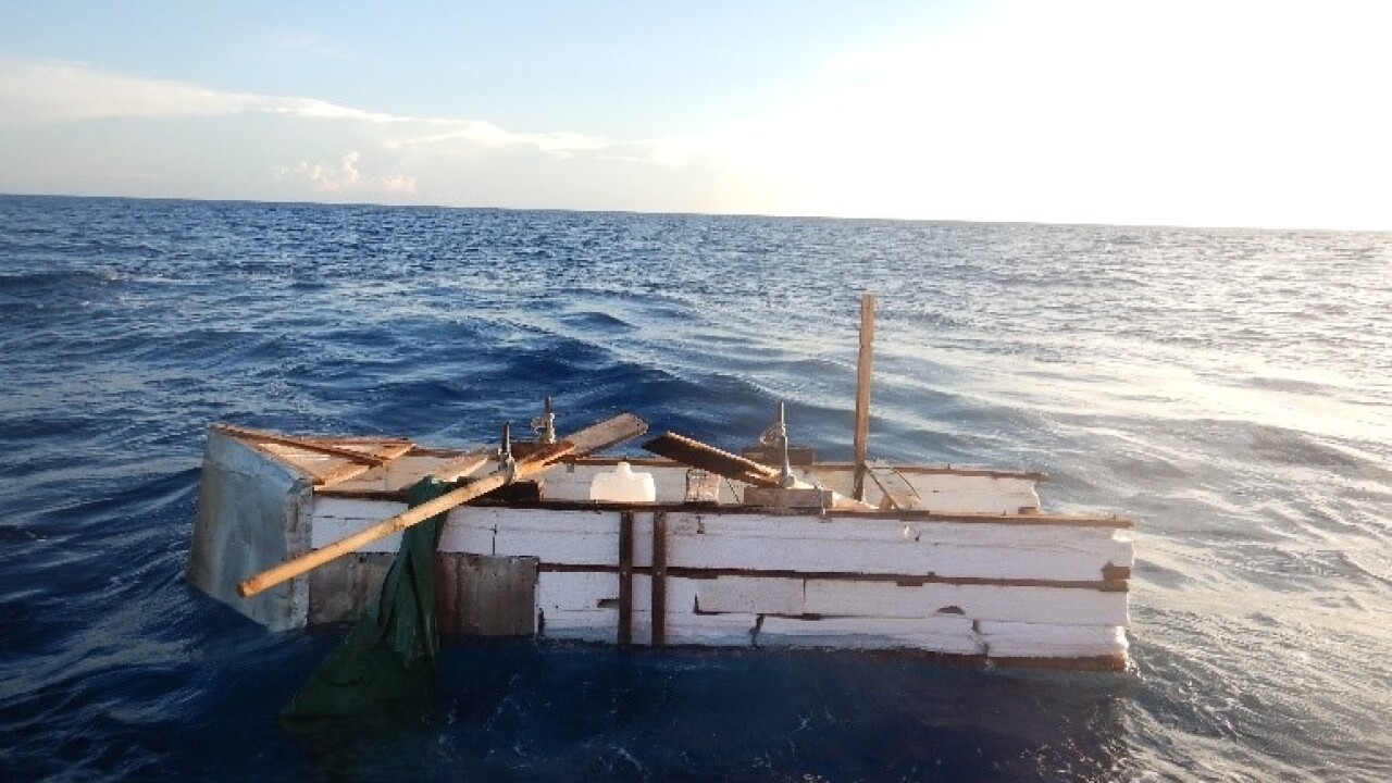 Cubans found on this boat near Marathon, Aug. 24, 2022