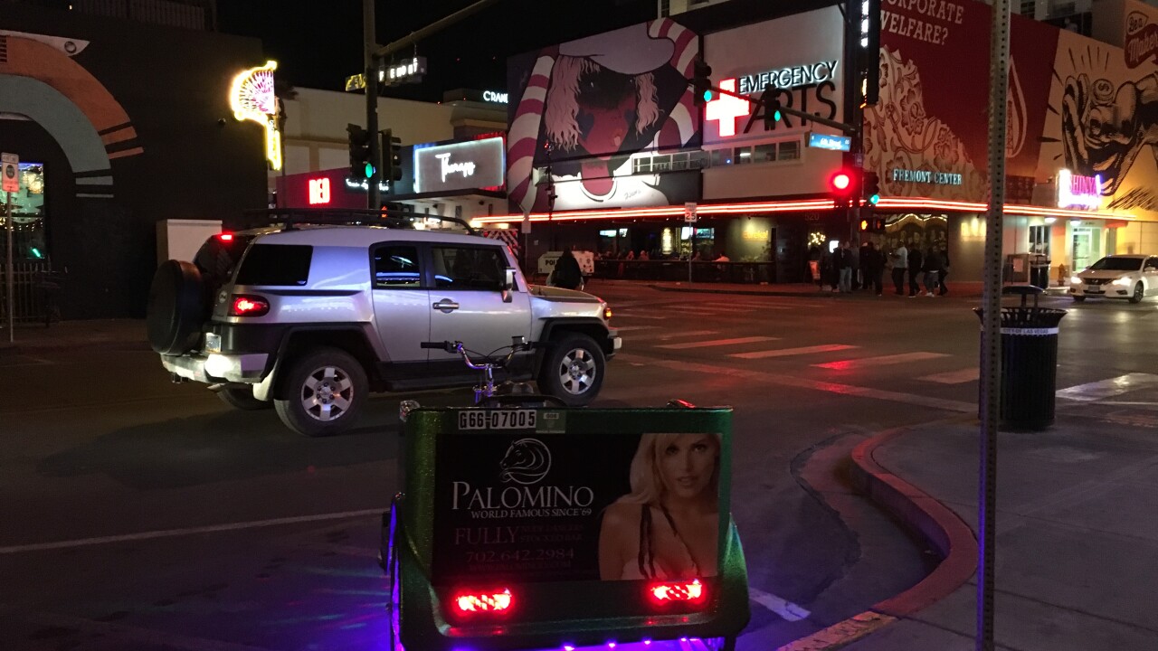 A Las Vegas business owner says there could be a pedicab revolution if city leaders make some changes, including letting passengers use marijuana while on board.