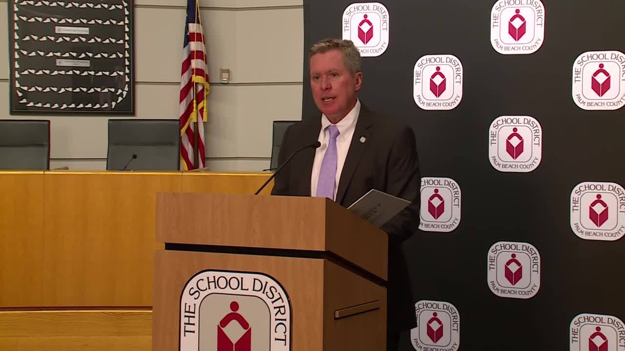 Superintendent Mike Burke of the School District of Palm Beach County speaks at a news conference on Aug. 9, 2023 (1).jpg