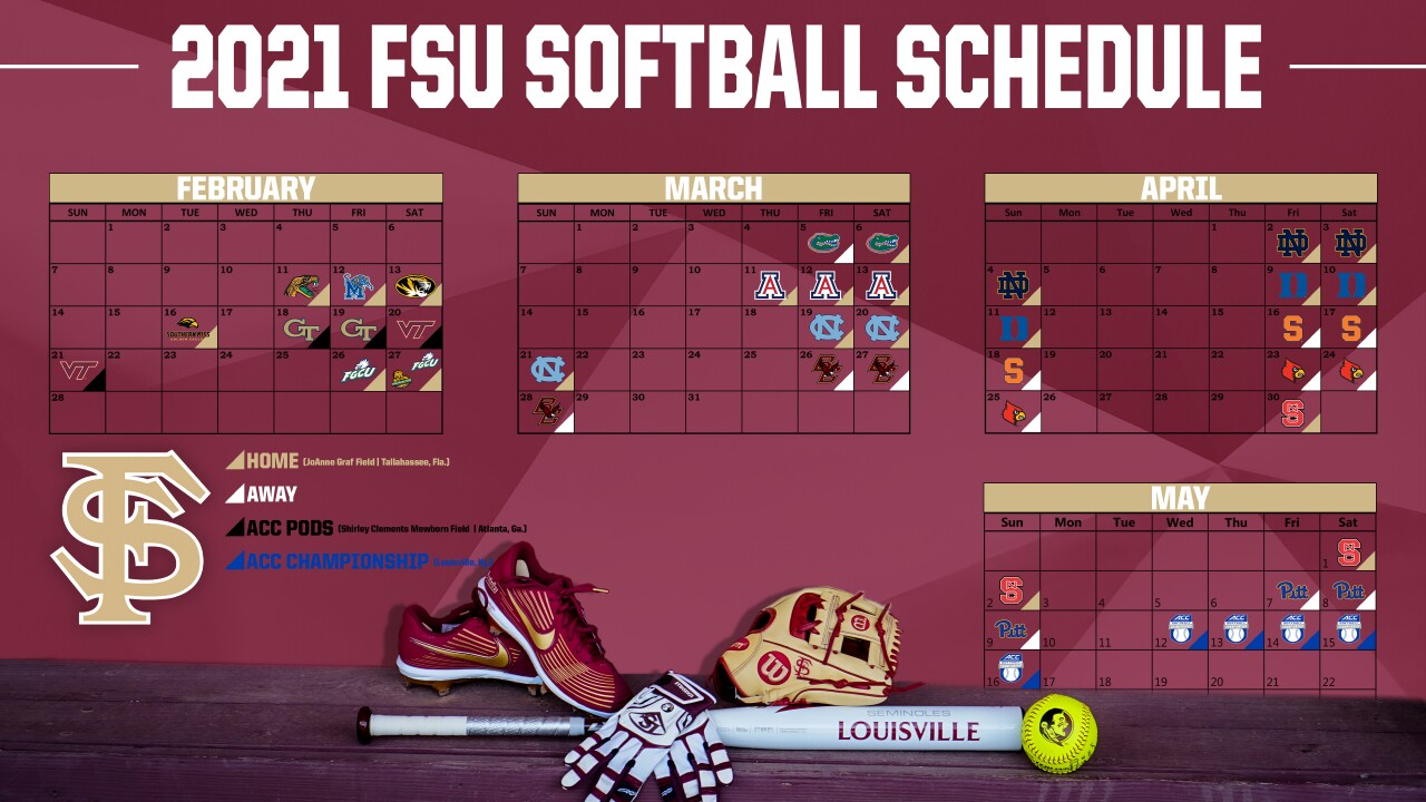 FSU Softball releases 2021 schedule FSU Softball releases 2021 schedule