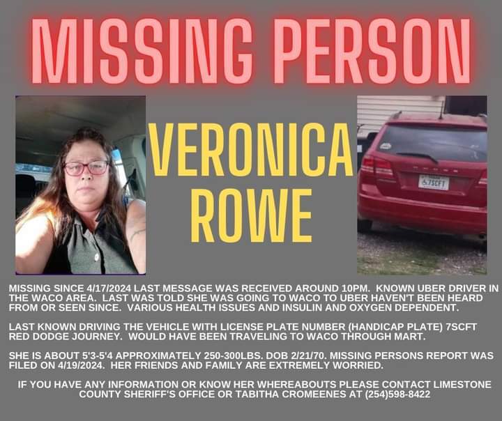 Missing Person: Veronica Rowe