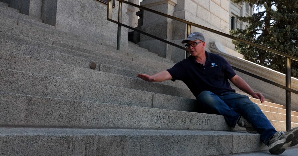 History repeats itself: Mile high mark at the Colorado State Capitol to move for a fourth time