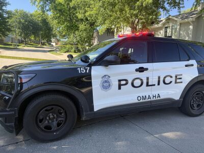 Police car at 82nd and Bondesson