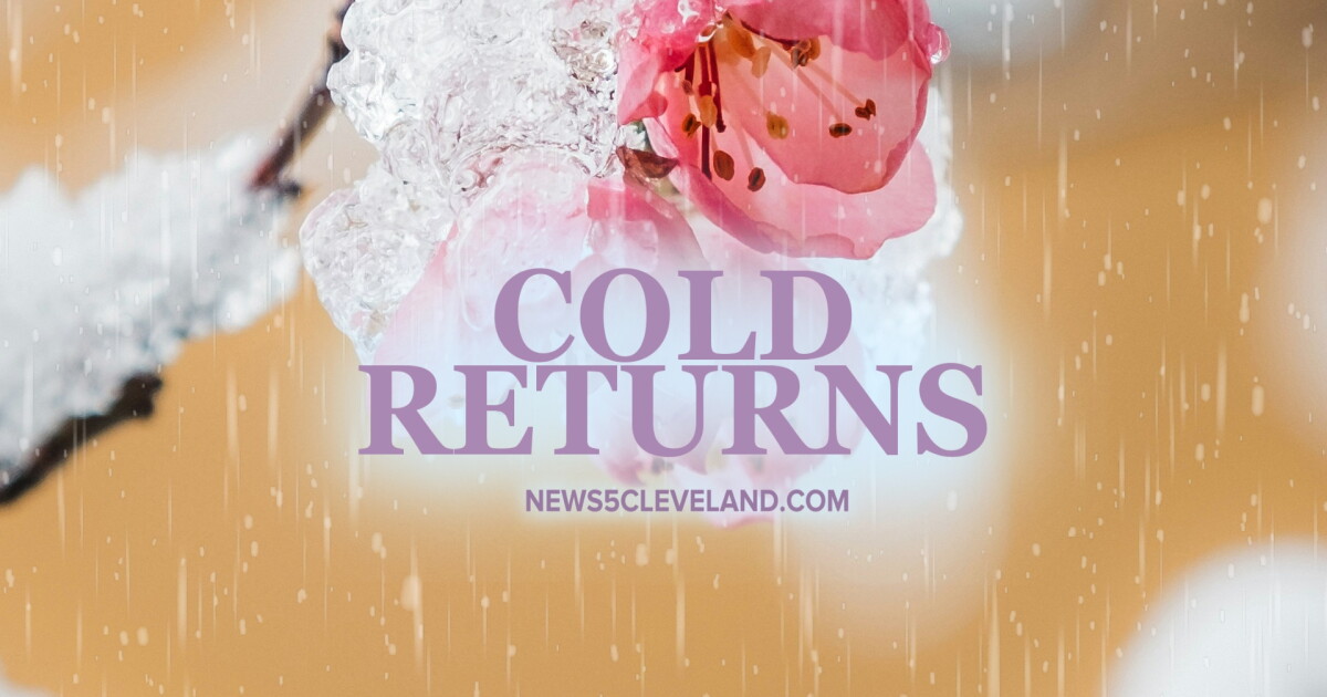 Colder Air Filters in for the second half of the weekend