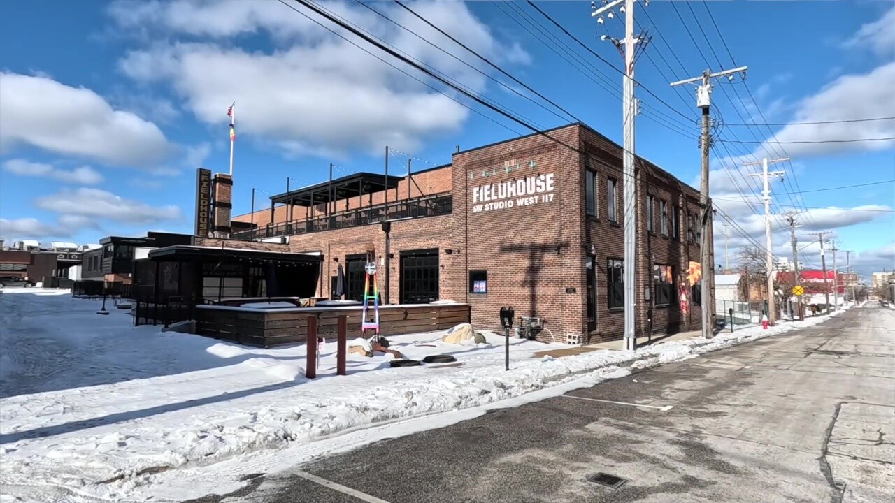 The Fieldhouse at Studio West 117 opened in 2022 as the first major piece of a much larger redevelopment project around Detroit and Hird avenues in Lakewood.