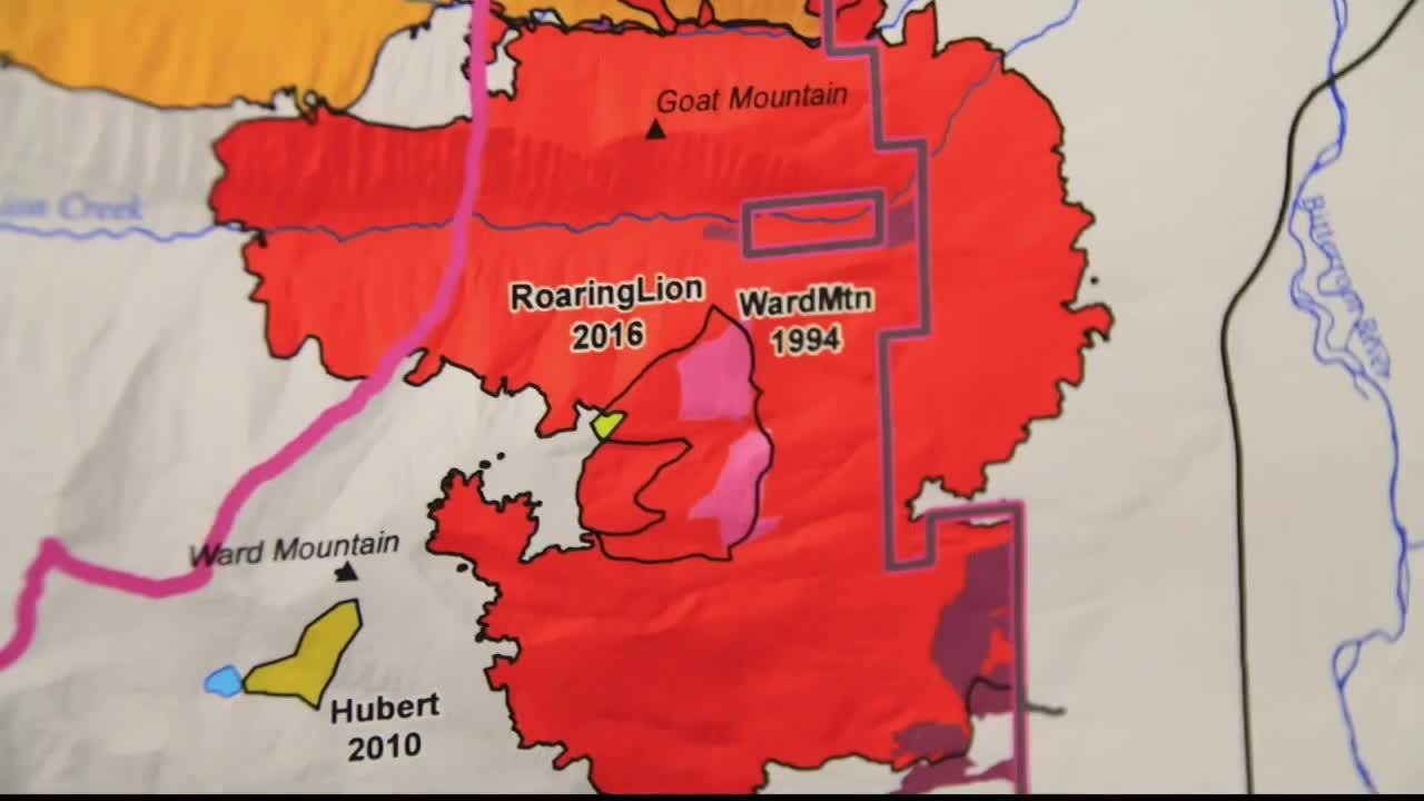 Bitterroot Front Plan Map