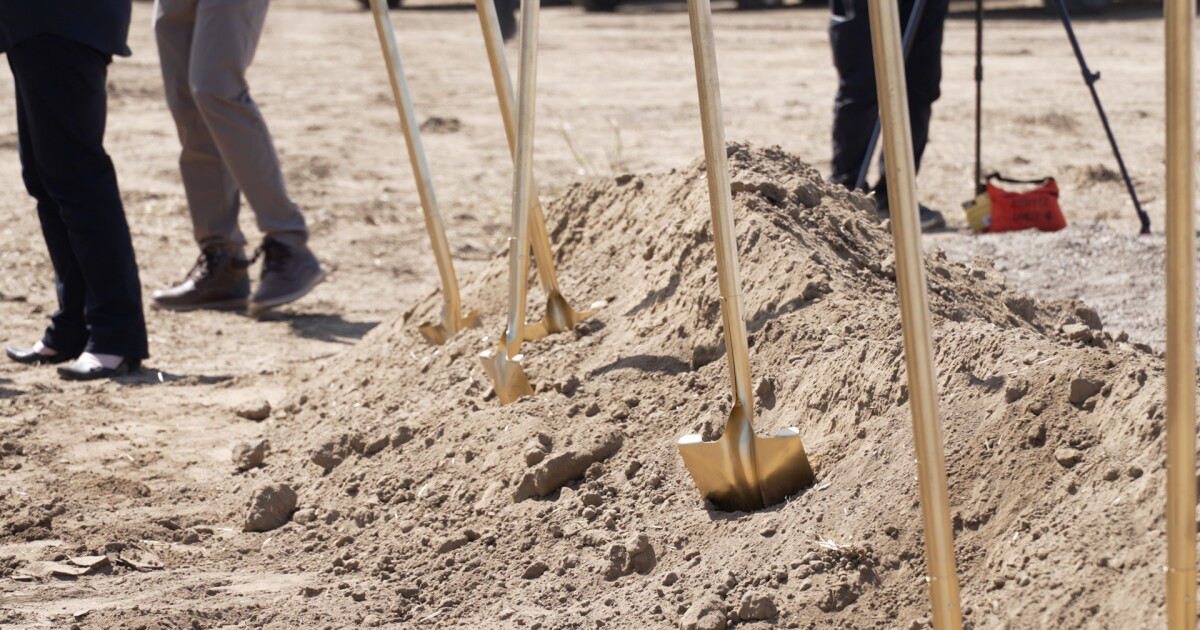 Groundbreaking ceremony held for new housing in Santa Maria